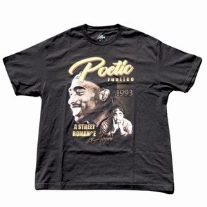 2 For 15💰TUPAC POETIC JUSTICE T- SHIRT